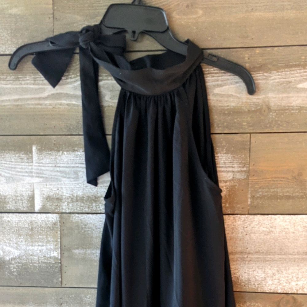 Gorgeous Black Summer Top Size Small